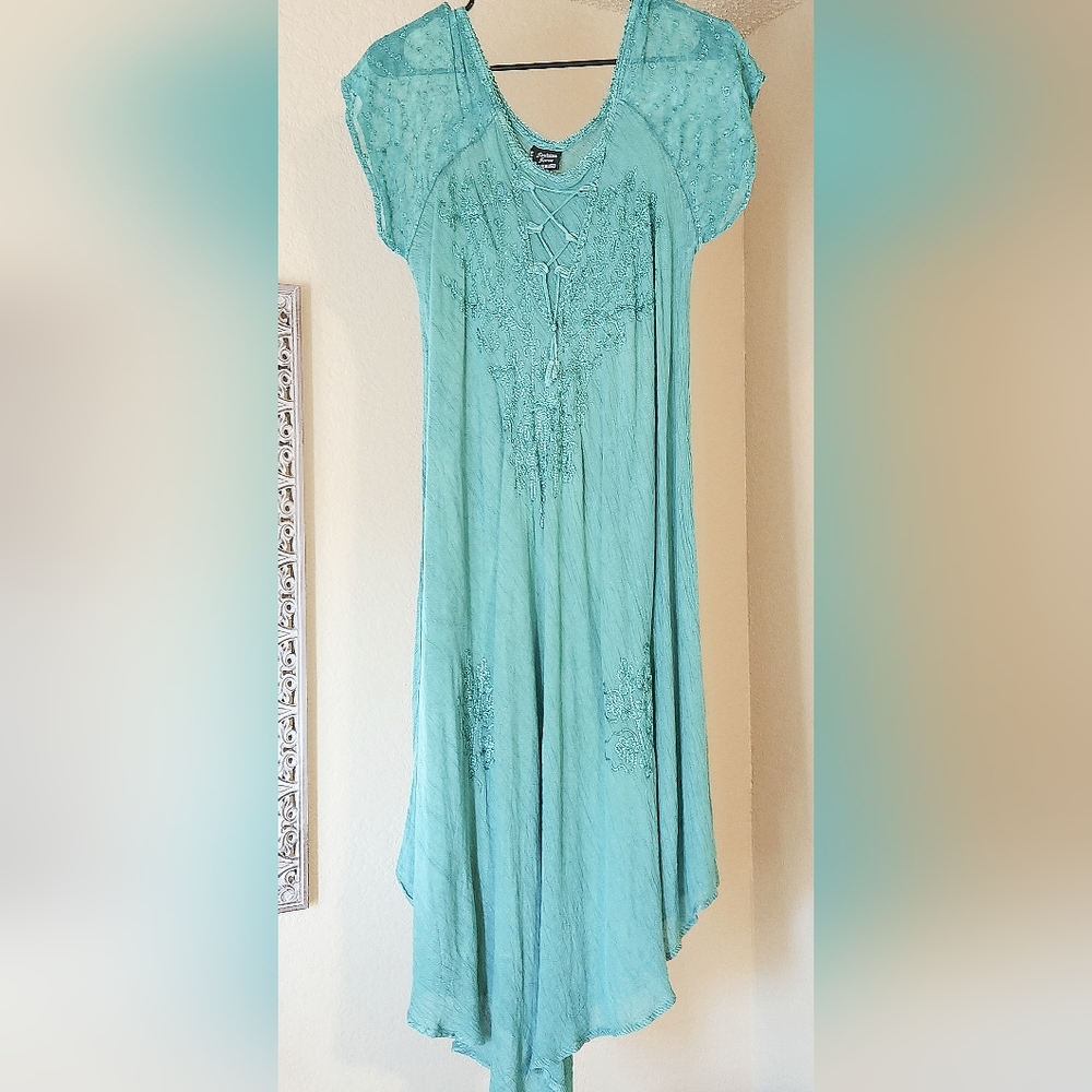 Fashion Force Mint green dress Plus Size